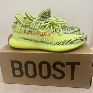 Adidas Yeezy Boost 350V2 Semi Frozen Yellow - Size 8.5